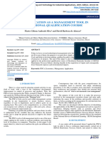 Pdca Application As A Management Tool in Cf02012e