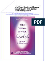 Take Control of Your Health and Escape The Sickness Industry 11th Edition Elaine Hollingsworth Full Chapter