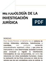 Metodología de La Investigación Jurídica 1