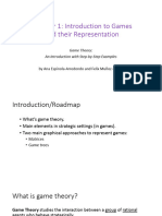 Game Theory Slides Chapter 1-2