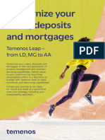 Leap Modernizing From Loans Deposits LD Mortgages MG To Arrangements Architecture AA - Solution Overview