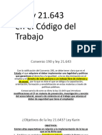 Ley Karin Codigo Del Trabajo