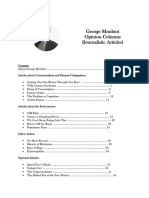 George Monbiot - Workbook