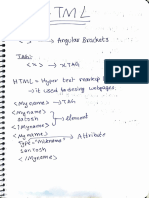 HTML Notes