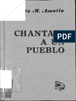 Amutio Chantaje A Un Pueblo