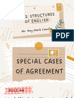 Austria, Chrystal Faye M. - Special Cases of Agreement