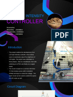 LED Light Intensity Controller