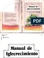 Juan Carlos Miranda - Manual de Iglecrecimiento