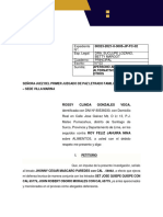 Apersono Abogados Alternativos y Otros - Rossy Clinda Gonzales Vega