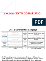 Sacramento Do Batismo