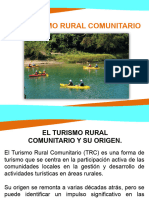 Turismo Alternativo Sustentable, Tarea V