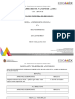 Dosificación Trimestral de Aprendizajes