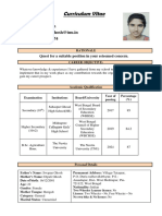 Keya Ghosh CV