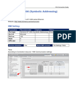 Siemens S7 1200 Symbolic Addressing Ethernet