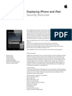 Security Overview: Deploying Iphone and Ipad