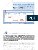 Partes de Word 2020 y Sus Funciones