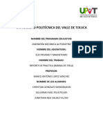 Reporte de Practica Bobina de Tesla - U.1. - Electricidad y Magnetismo