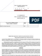 PLAN ANALITICO 5° C Rafael Coronel