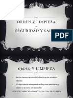 Orden y Limpieza