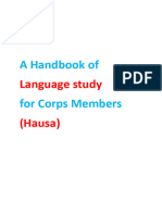 Hausa Language Study - NYSC