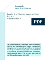 Desafios Del Curriculum en La Educacion Superior2022