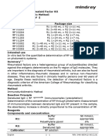 RF Factor Reumatico Mindray