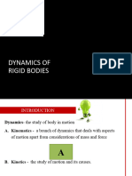 Dynamics of RigidBodies