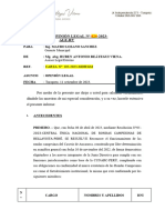 Opinion Legal - Reconocimiento de Junta Directiva Rondas Campesinas - José Tuanama Tuanama