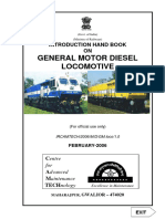 Introduction Handbook On General Motor Diesel Locomotives