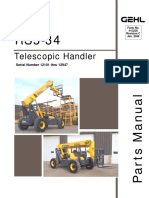 RS5 34 Telescopic Handler Parts Manual 913228C