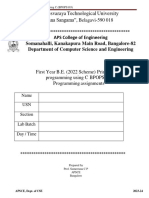 22bpops103 203 Lab Manual Final