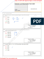 CGL Quantitative Abilities Question Paper 8 August 2022 in English