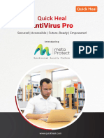 Datasheet Quickheal Antivirus Pro