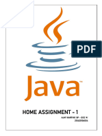 Java Assigment 1