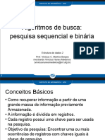 3-Alg de Busca Pesquisa Sequencial e Binaria