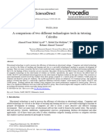 A Comparison of Two Different Technologies T - 2010 - Procedia - Social and Beha