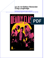 Deadly Class 23 1st Edition Remender Craig Loughridge Full Chapter Download PDF