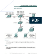 Lab 6-3 Configuring A Wireless Client: Topology Diagram