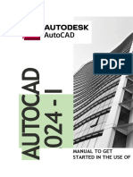 Autocad 2024, User Manual - I