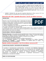 Científica Concusos - Discursiva AFT CNU - Raio X, o Que Caiu e o Que Pode Cair