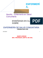 Enfermería de Salud Comunitaria