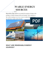 Renewable Energy Sources