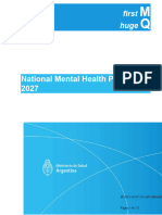 National Mental Health Plan 2023-2027