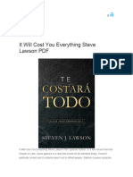 It Will Cost You Everything Steve Lawson PDF - Biblio Logos