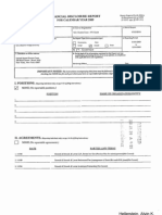 Alvin K Hellerstein Financial Disclosure Report For 2009