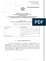 Listdo Miembros Fuerza Pública Caso Urabá. Auto - SRVR-228 - 29-Octubre-2019