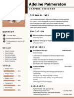 Brown Modern Minimalist Graphic Designer Resume - 20240629 - 222343 - 0000