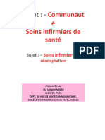 Soins Infirmiers de Réadaptation