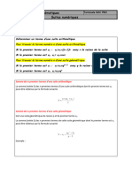 Synthese Cours + Exo Echecs