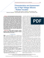 A Review On Characteristics and Assessment Techniques of High Voltage Silicone Rubber Insulator